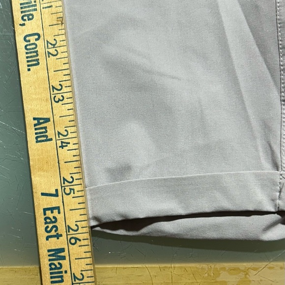 Apana Putty Grey Paperbag High Waist Belted Pants Size S - Picture 2 of 8